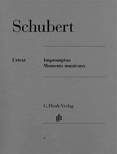 Impromptus + Moments Musicaux. Klavier: Besetzung: Klavier zu zwei Händen (G. Henle Urtext-Ausgabe) von HENLE